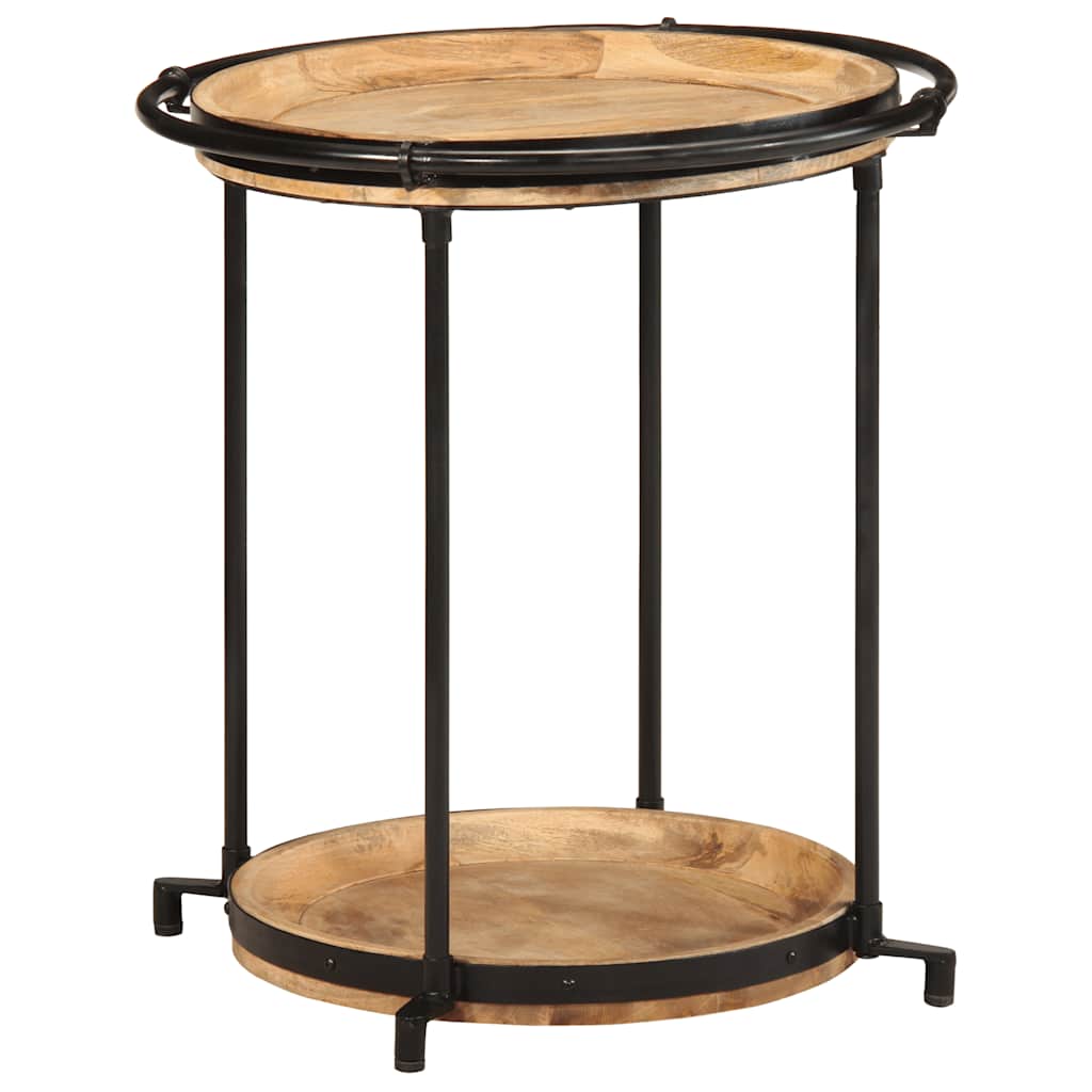 Sidebord Ø55x60 cm heltre mango