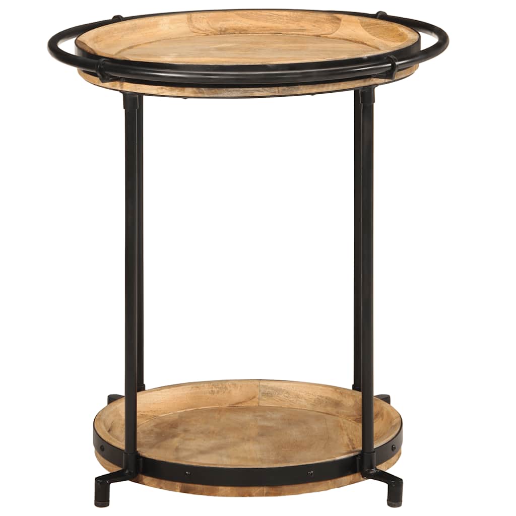 Sidebord Ø55x60 cm heltre mango
