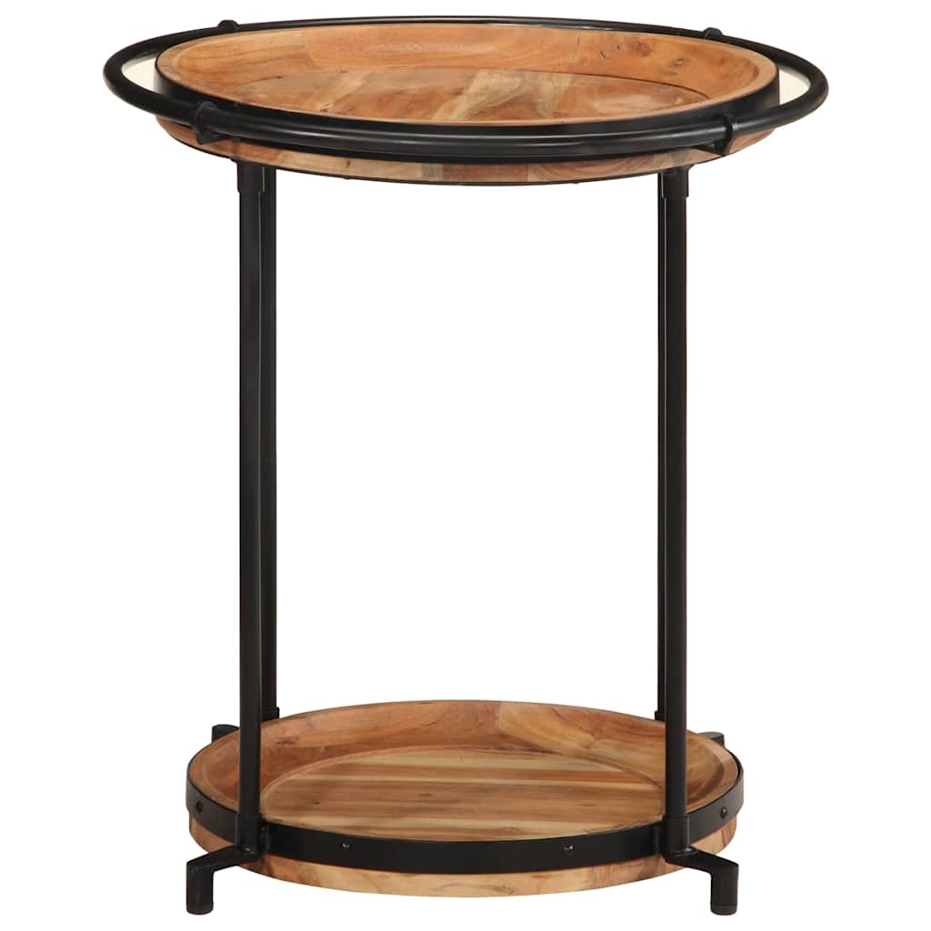 Sidebord Ø55x60 cm heltre akasie
