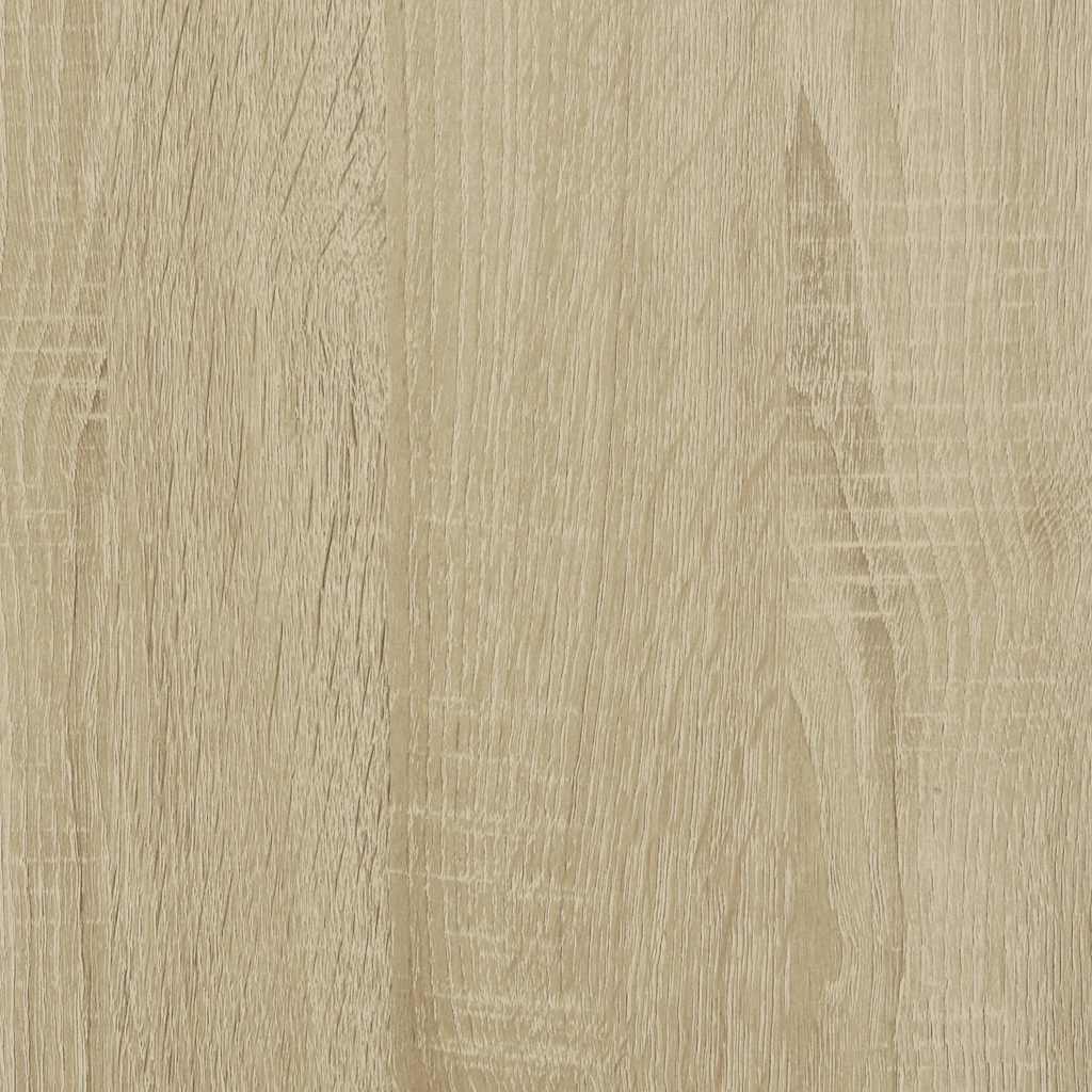 Bokhylle sonoma eik 60x35x139 cm konstruert tre
