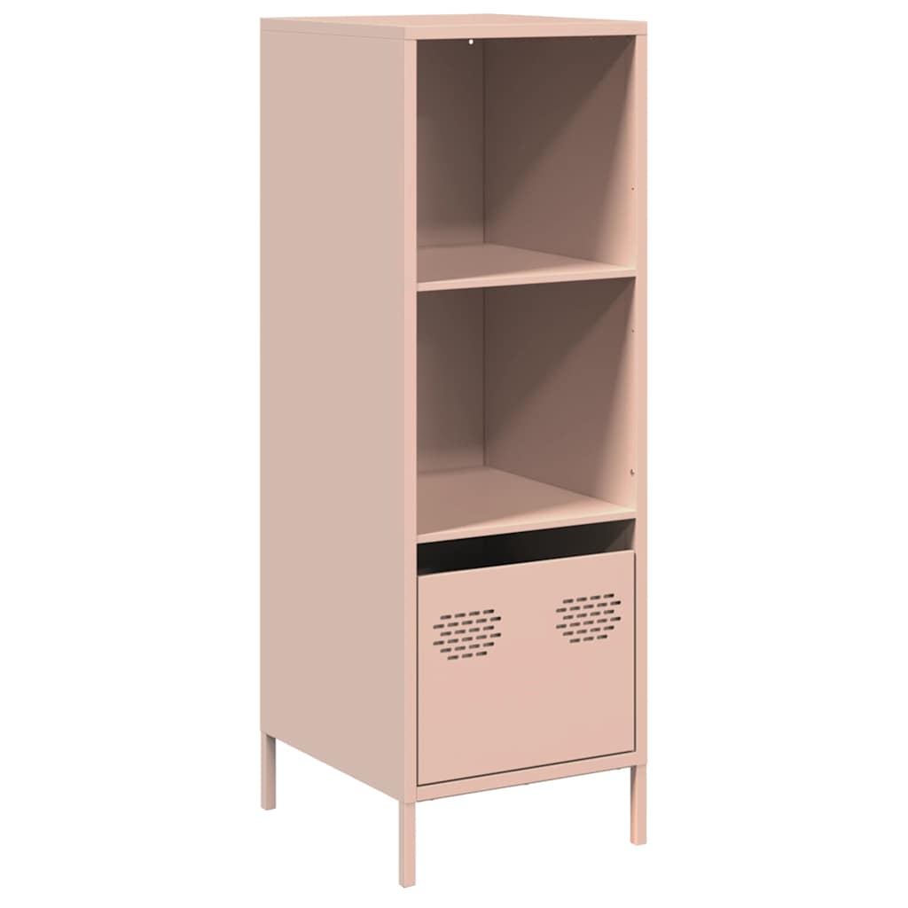 Highboard rosa 35x39x103,5 cm stål