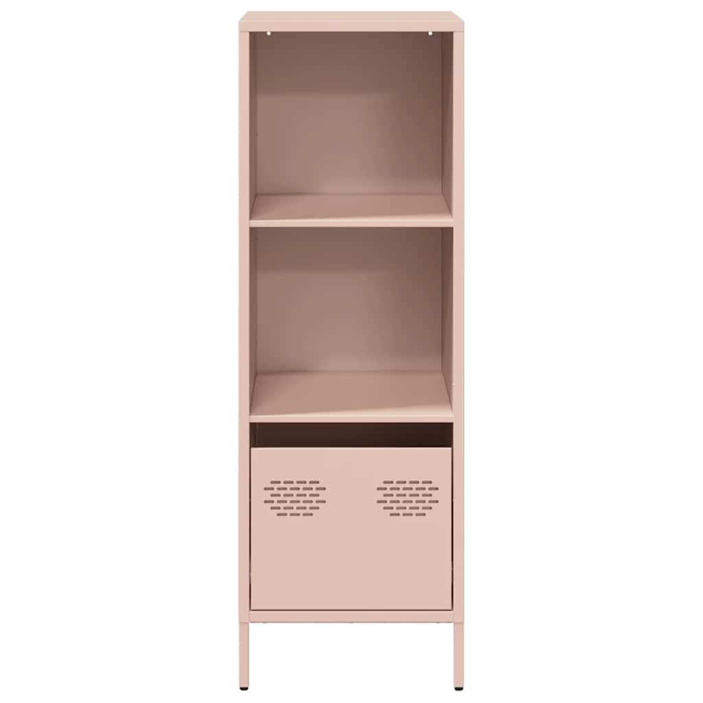 Highboard rosa 35x39x103,5 cm stål
