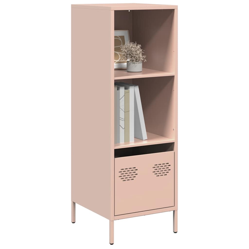 Highboard rosa 35x39x103,5 cm stål