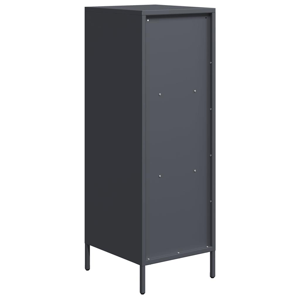 Highboard antrasitt 35x39x103,5 cm stål