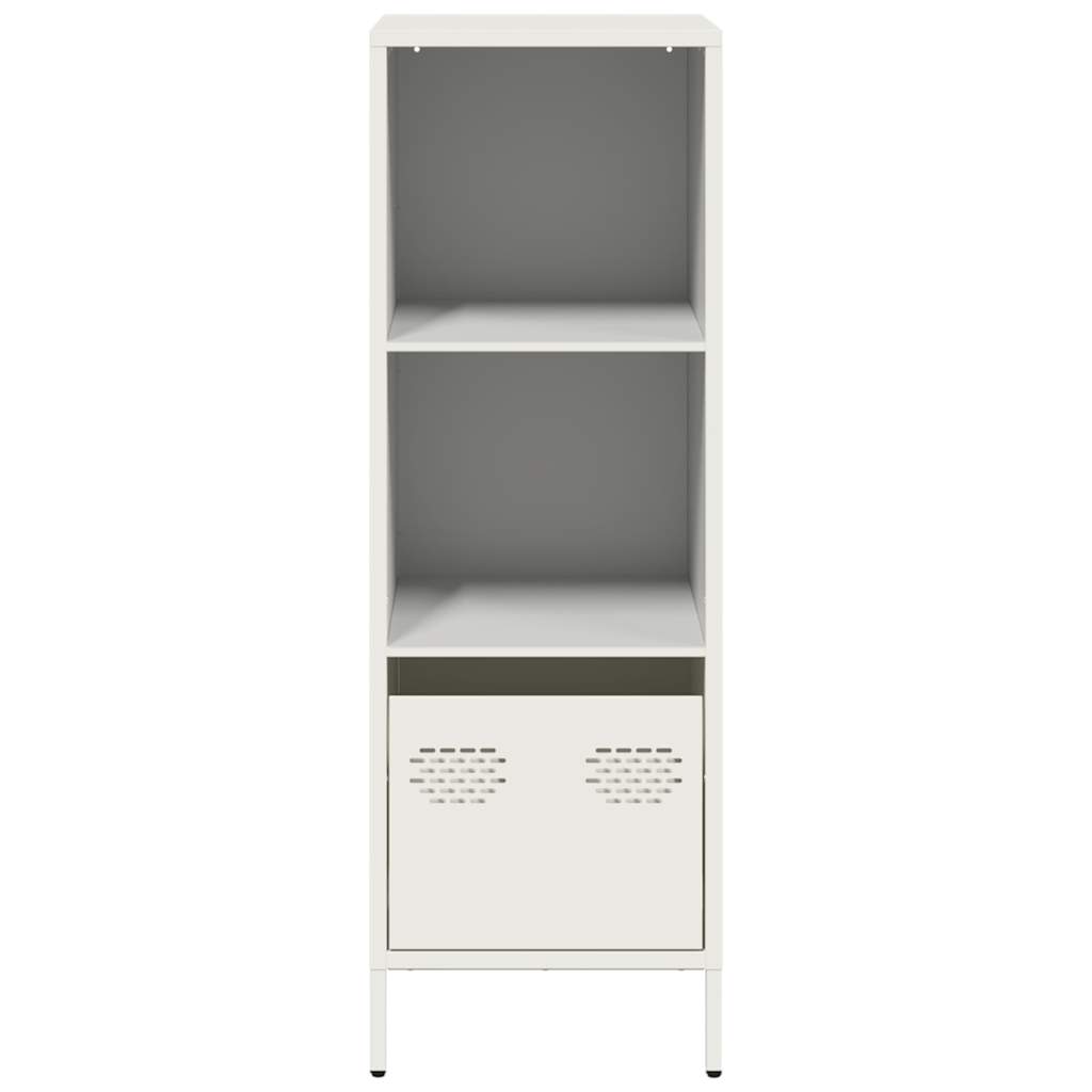 Highboard hvit 35x39x103,5 cm stål