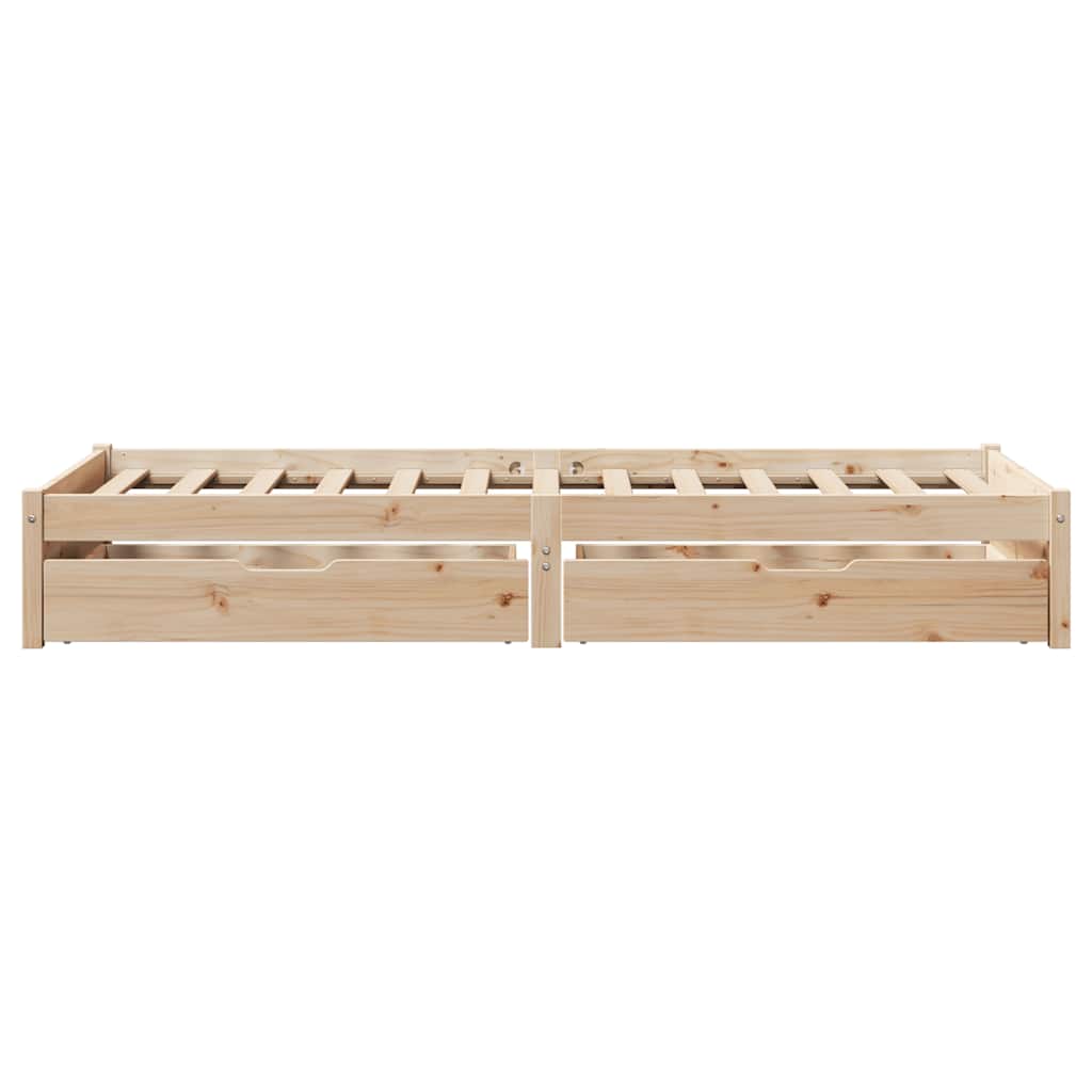 Sengeramme uten madrass 75x190 cm heltre furu