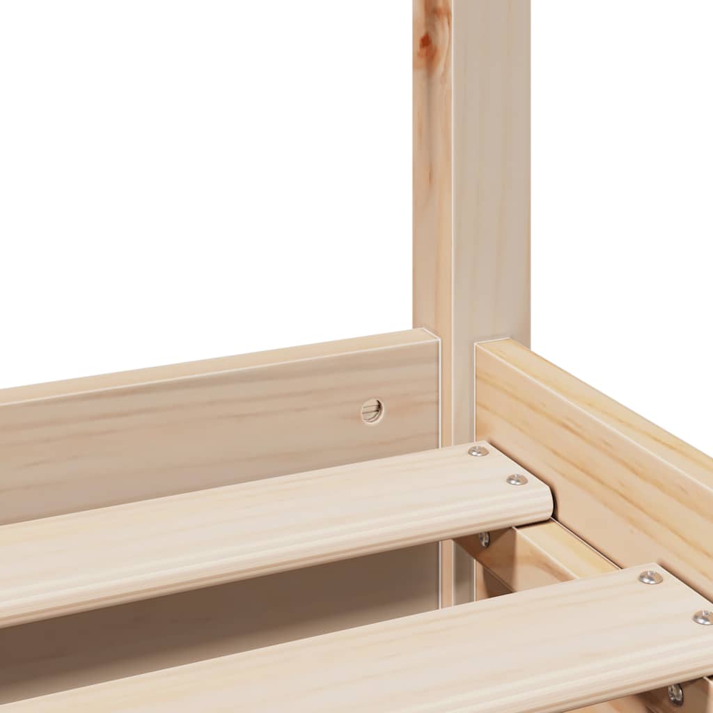 Sengeramme uten madrass 75x190 cm heltre furu