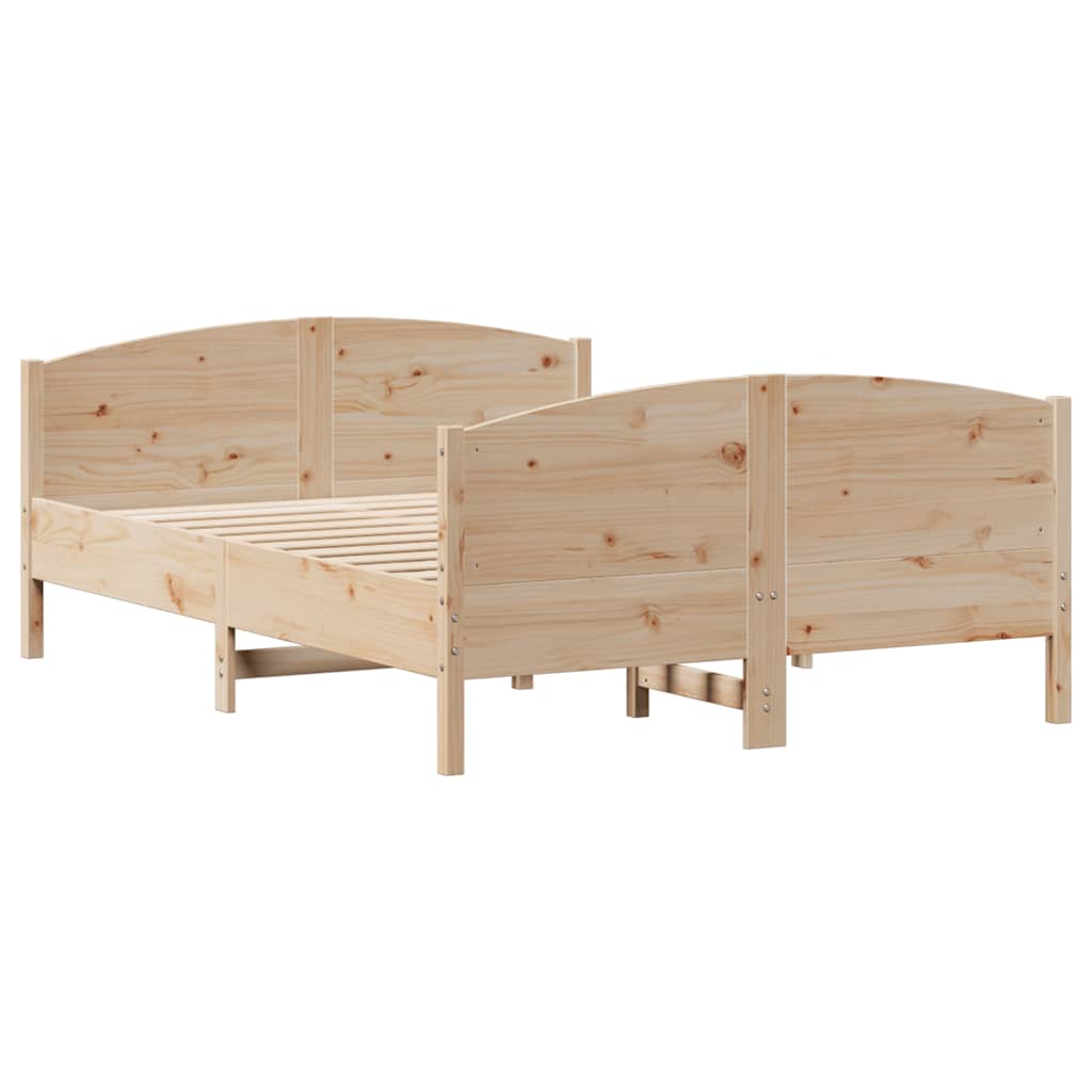 Sengeramme uten madrass 140x190 cm heltre furu