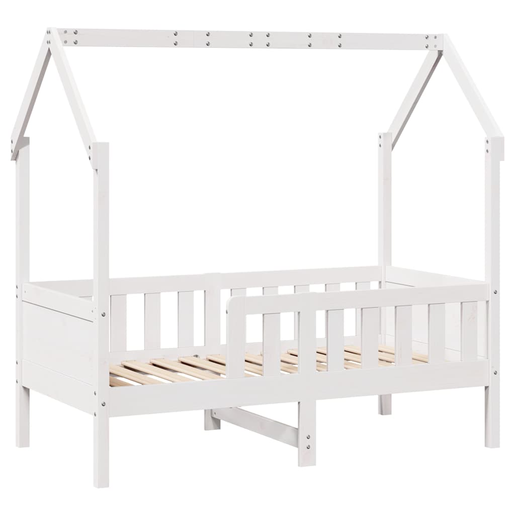 Barnesengeramme med skuffer 70x140 cm heltre furu