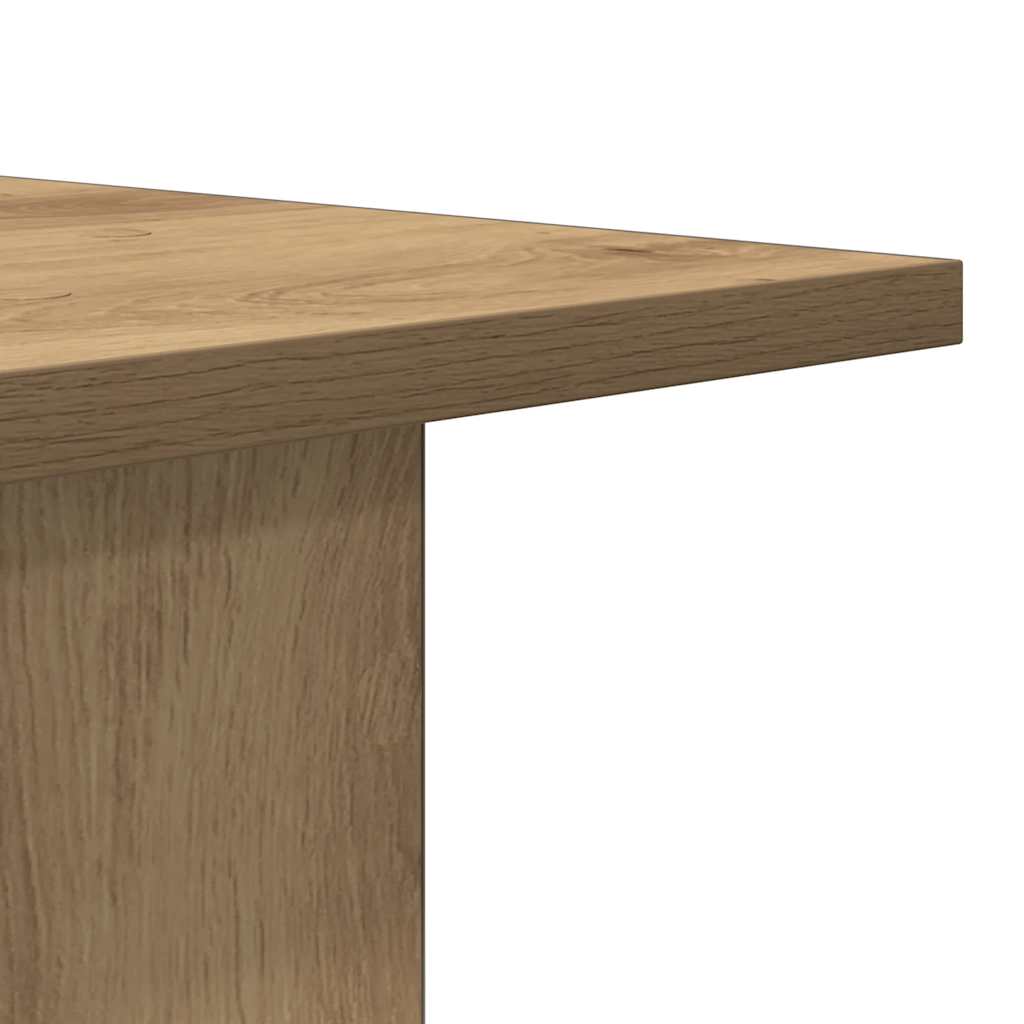 Høyttalerstativ 2 stk artisan eik 30x30x40 cm konstruert tre