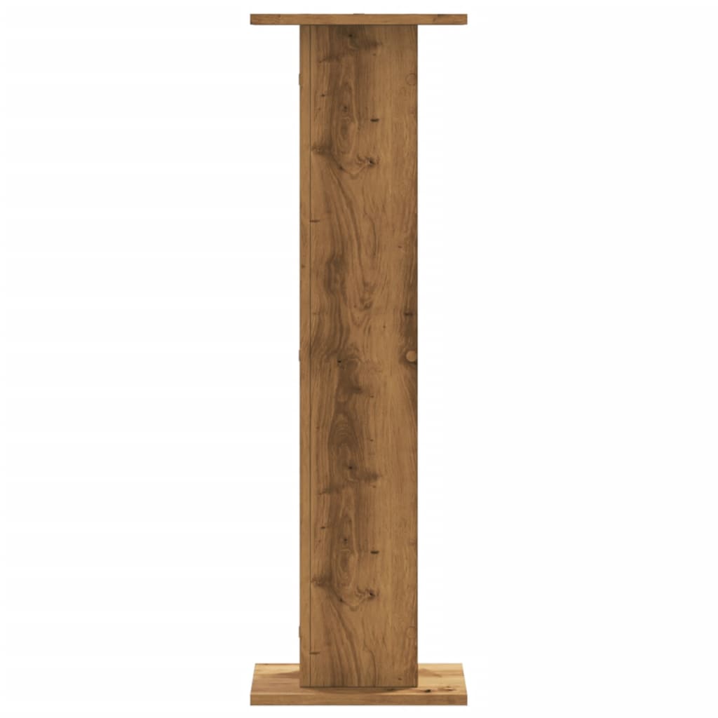 Høyttalerstativ 2 stk artisan eik 30x30x95 cm konstruert tre