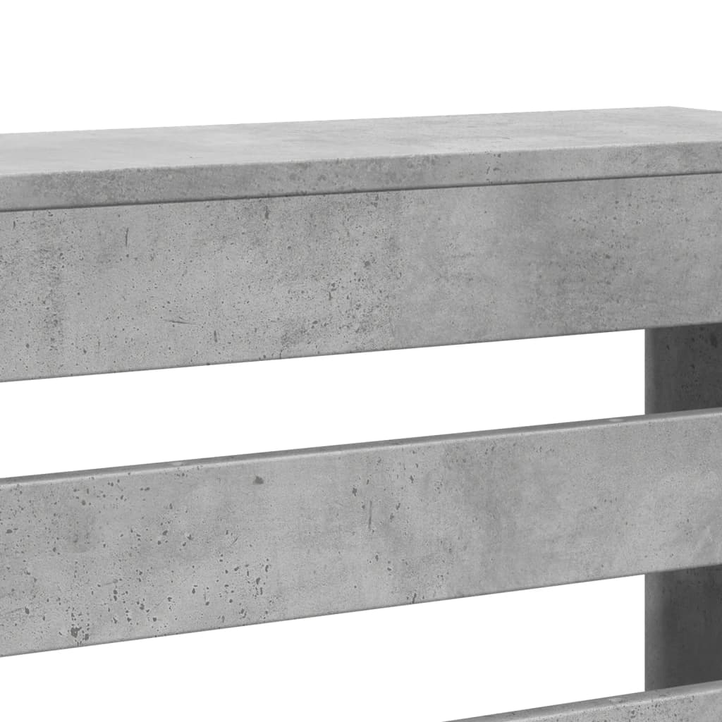 Radiatordeksel sonoma eik 149x20x82 cm konstruert tre