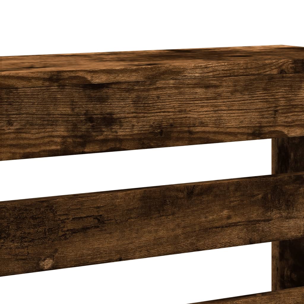 Radiatordeksel sonoma eik 149x20x82 cm konstruert tre