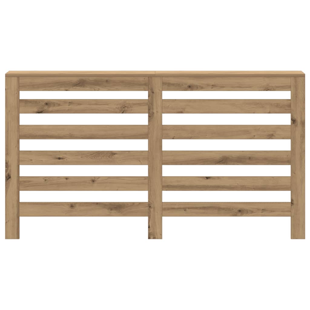 Radiatordeksel artisan eik 149x20x82 cm konstruert tre