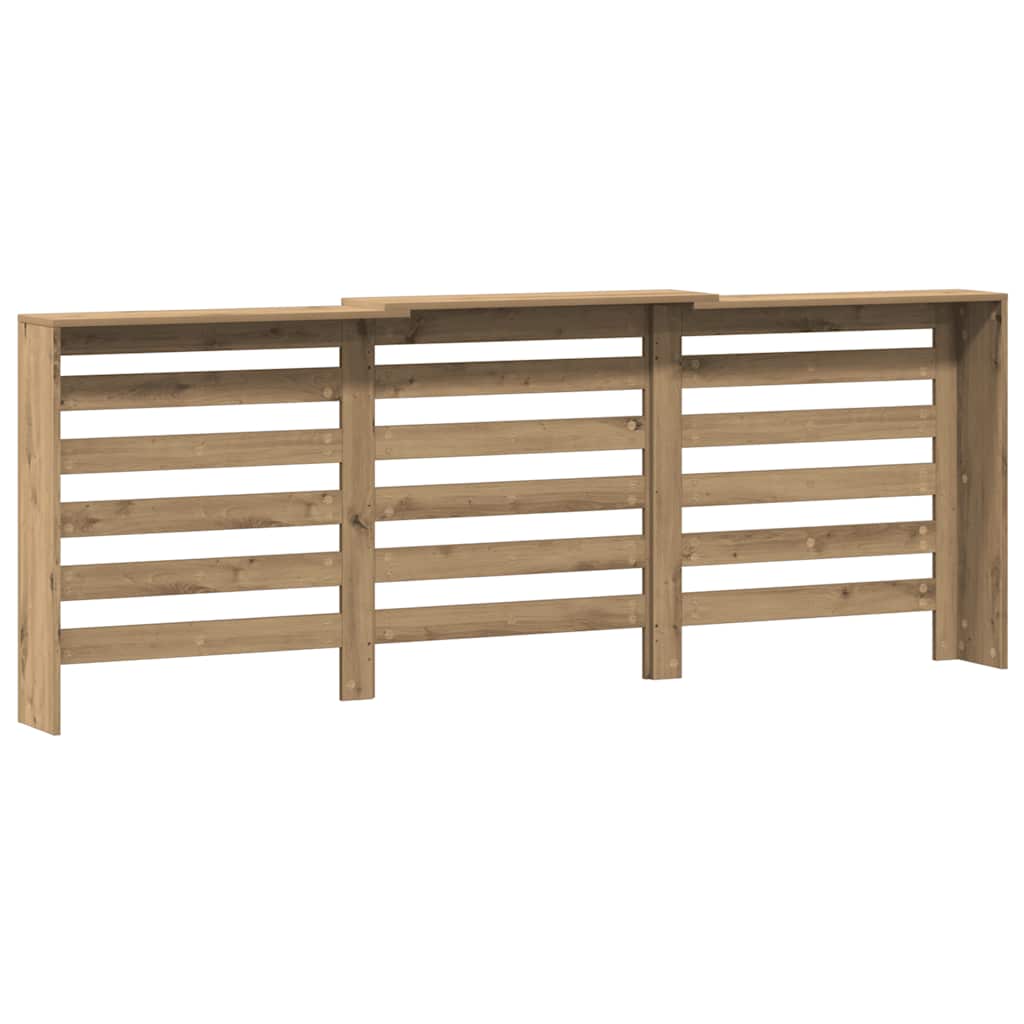 Radiatordeksel artisan eik 205x21,5x83,5 cm konstruert tre