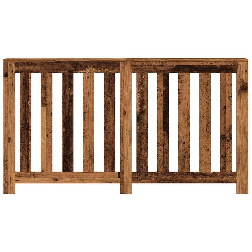 Radiatordeksel gammelt tre 149x20x82 cm konstruert tre