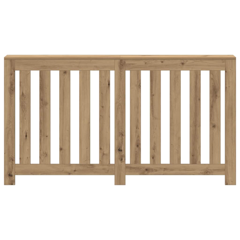 Radiatordeksel artisan eik 149x20x82 cm konstruert tre