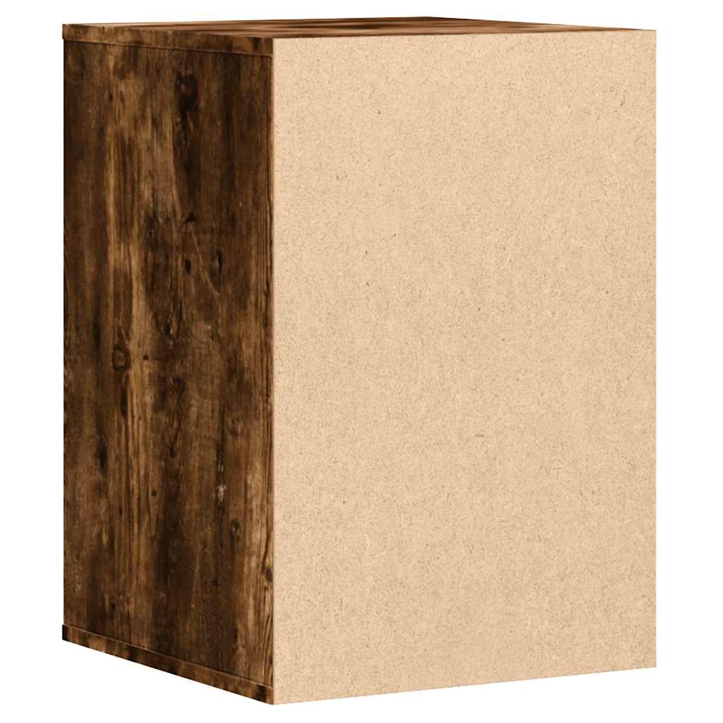 Kommode røkt eik 40x41x58 cm konstruert tre