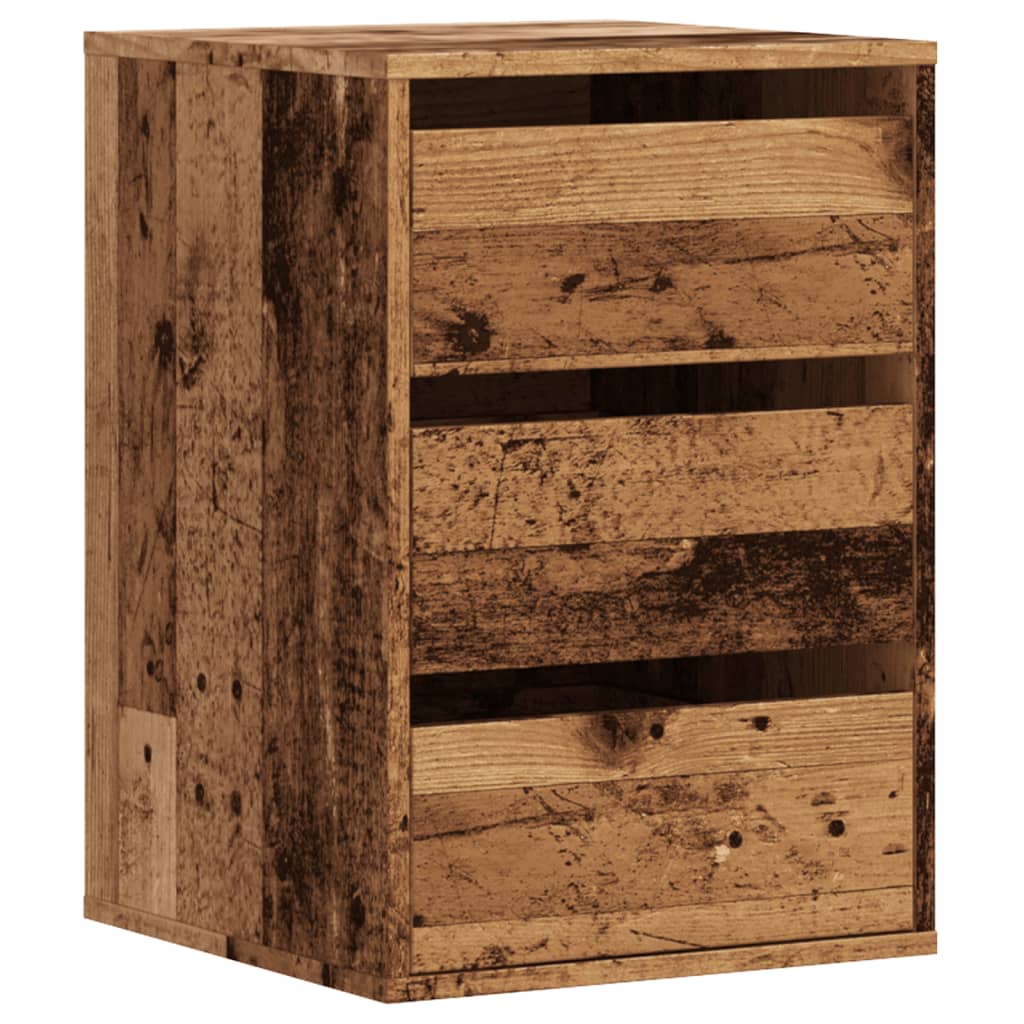 Kommode gammelt tre 40x41x58 cm konstruert tre