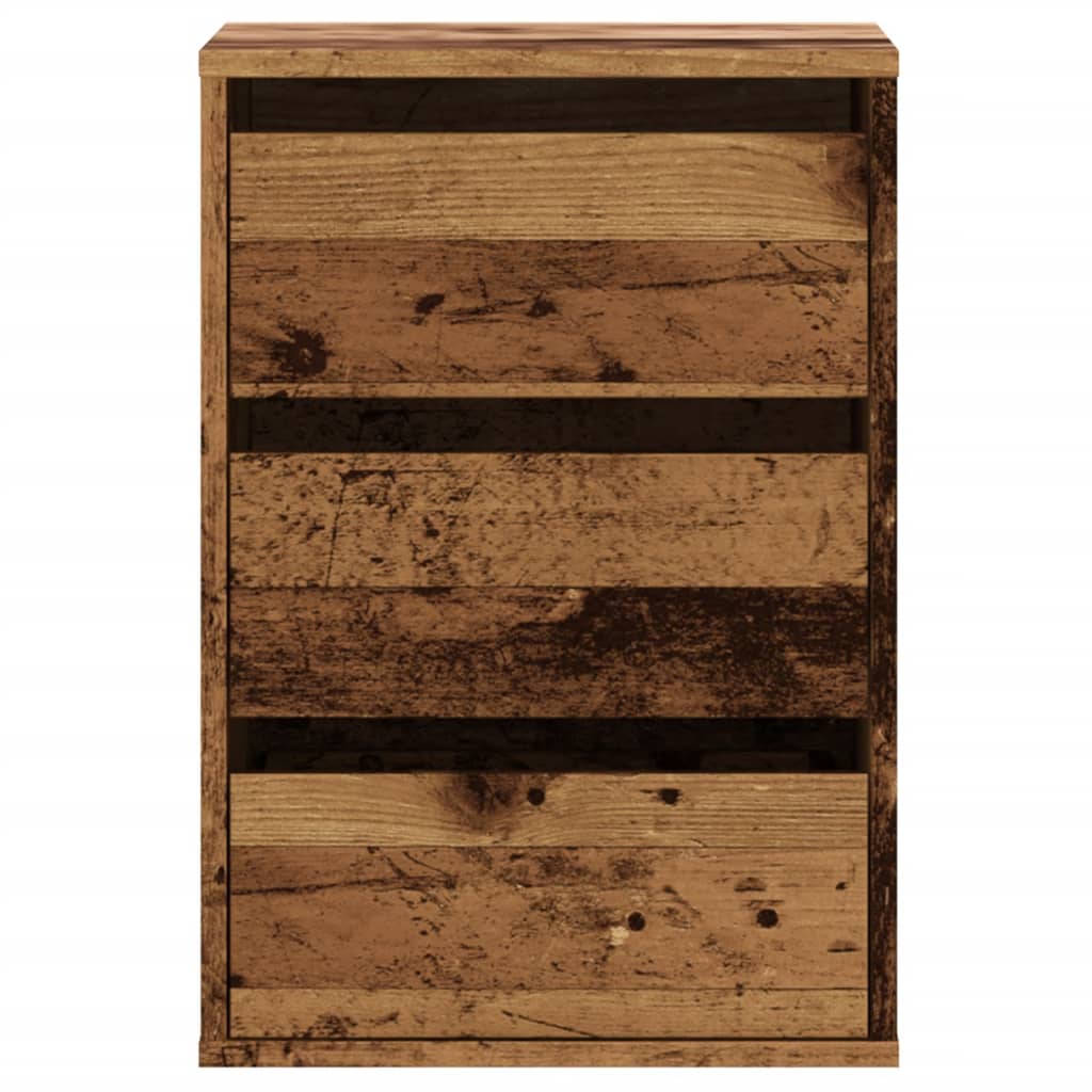 Kommode gammelt tre 40x41x58 cm konstruert tre