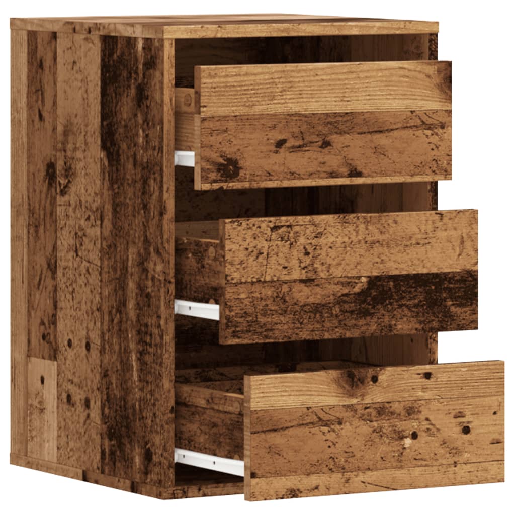 Kommode gammelt tre 40x41x58 cm konstruert tre
