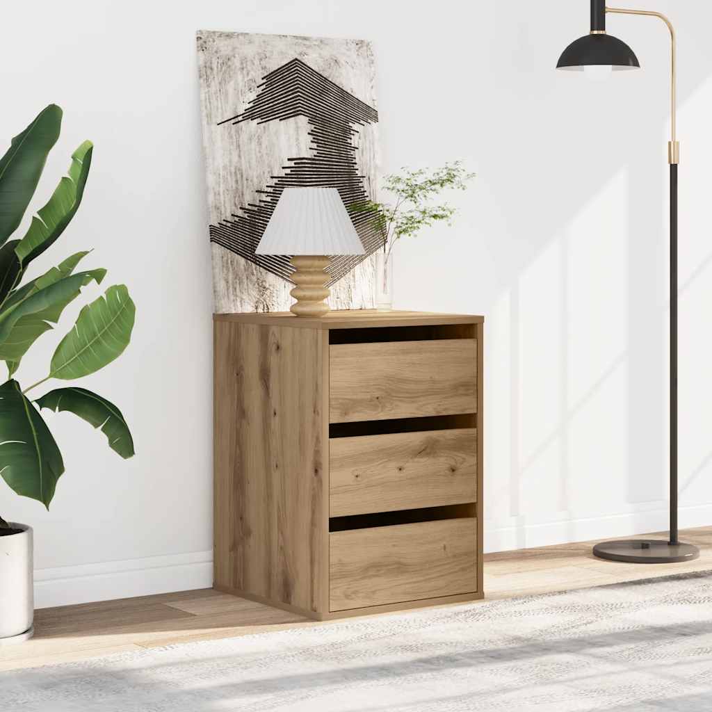 Kommode artisan eik 40x41x58 cm konstruert tre