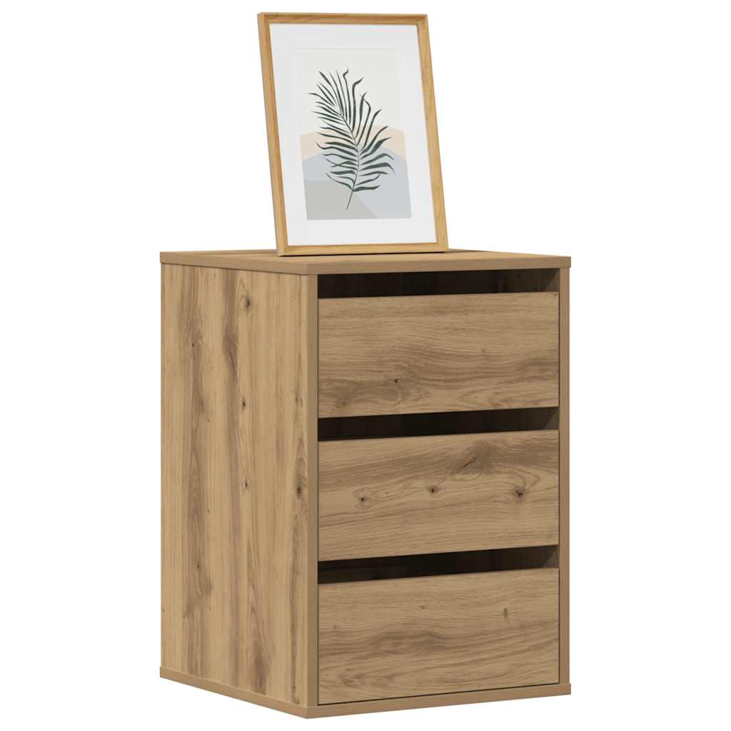 Kommode artisan eik 40x41x58 cm konstruert tre