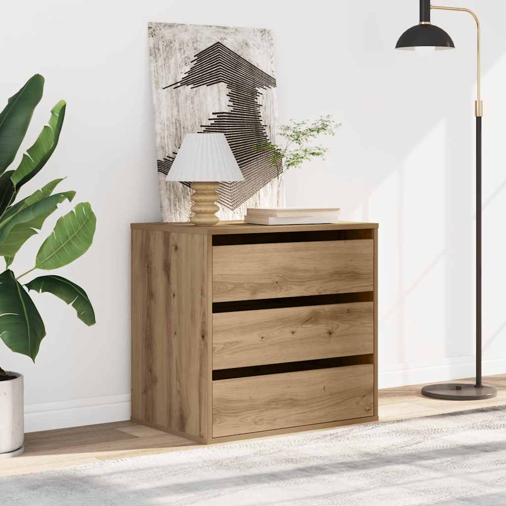 Kommode artisan eik 60x41x58 cm konstruert tre