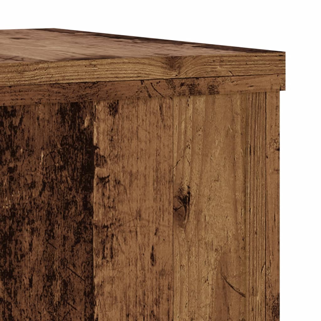 Plantestativer 2 stk gammelt tre 20x20x30 cm konstruert tre