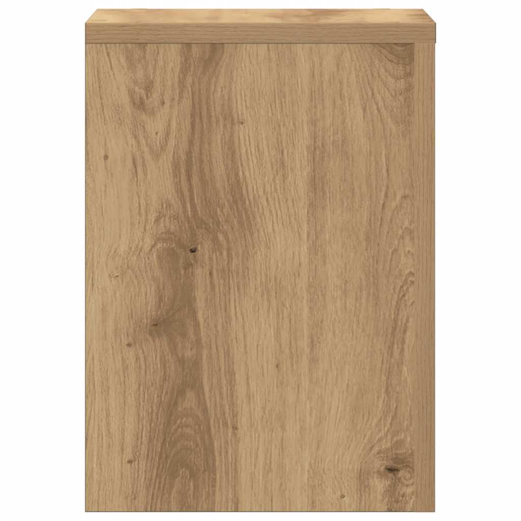 Plantestativer 2 stk artisan eik 25x25x35 cm konstruert tre
