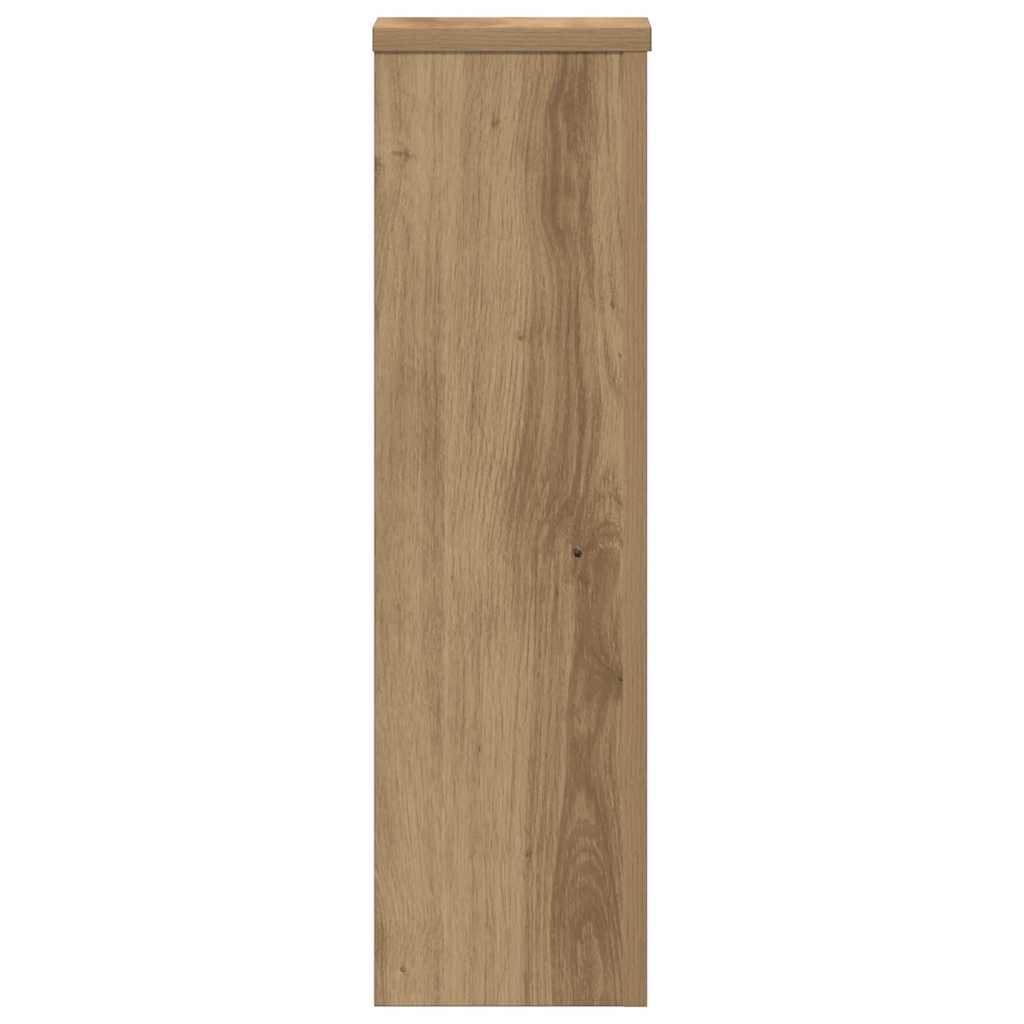 Plantestativer 2 stk artisan eik 17x17x60 cm konstruert tre