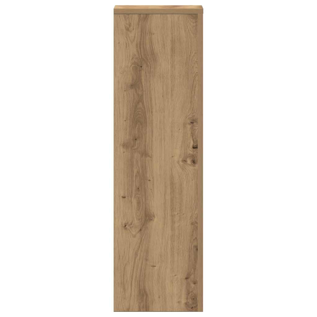 Plantestativer 2 stk artisan eik 25x25x80 cm konstruert tre