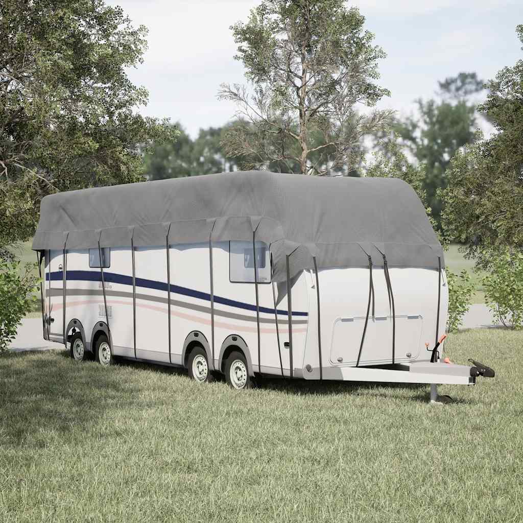 Caravan Taktrekk grå 900x300 cm ikke-vevet stoff vidaXL