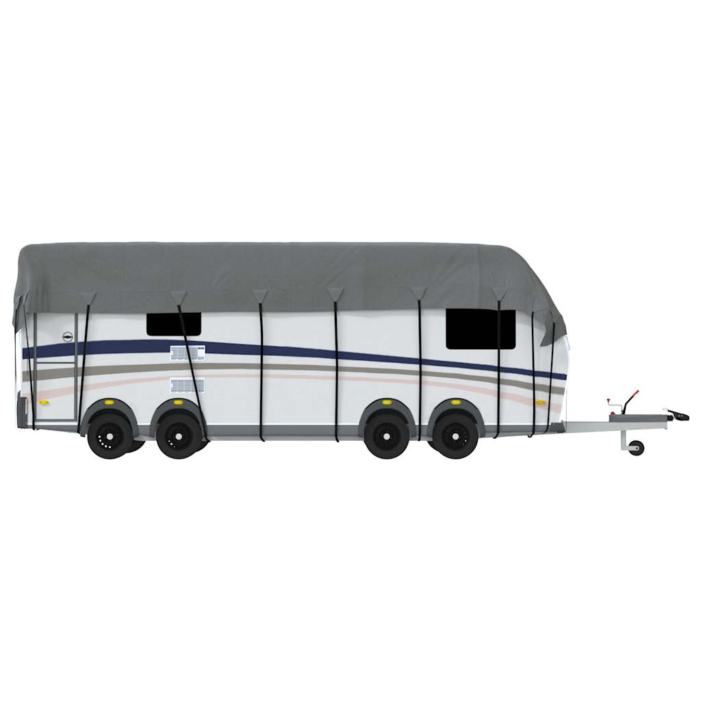 Caravan Taktrekk grå 1000x300 cm ikke-vevet stoff vidaXL