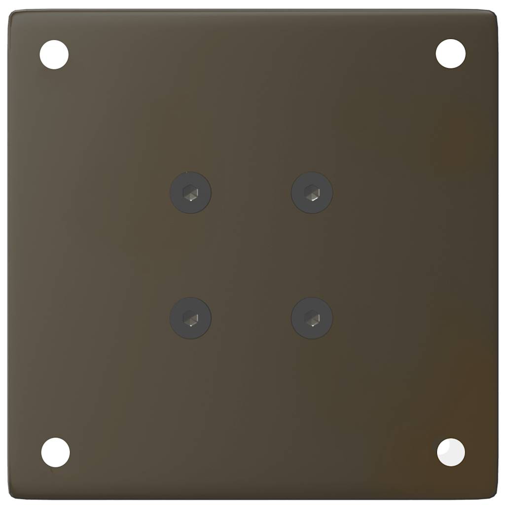 Salongbordben 4 stk naturstål 30–32 cm stål