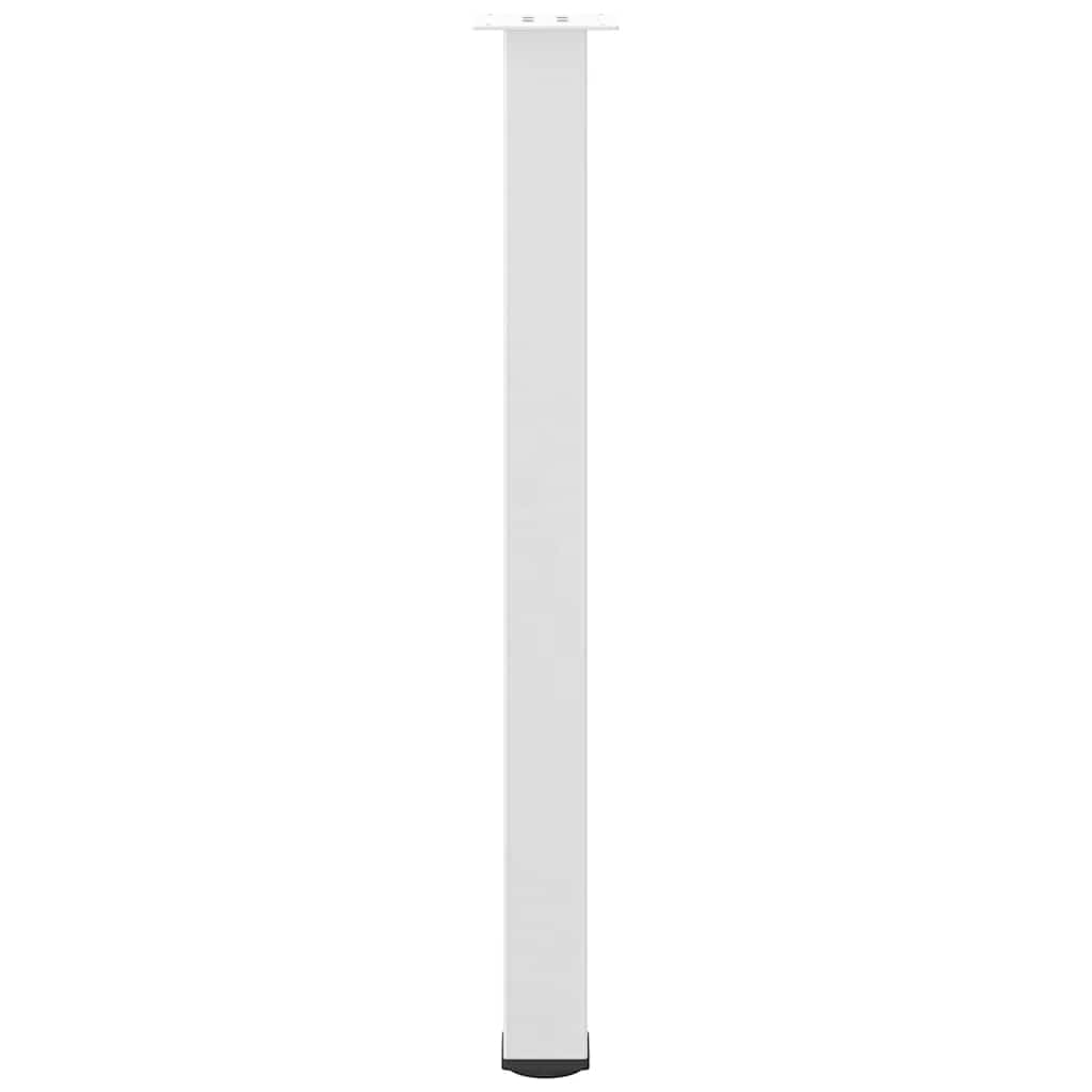 Barbordben 4 stk hvite 90-92 cm stål
