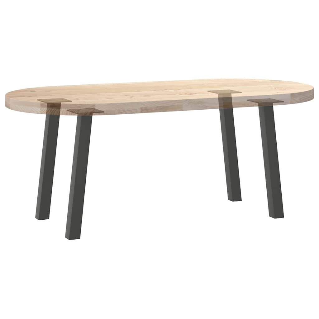 Salongbordben 4 stk antrasitt 42 cm stål