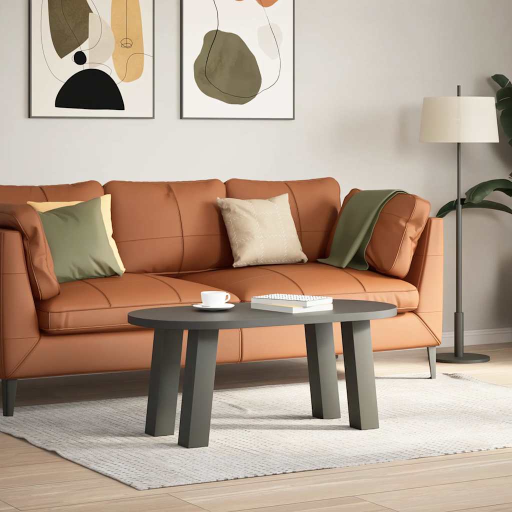 Salongbordben 4 stk antrasitt 42 cm stål
