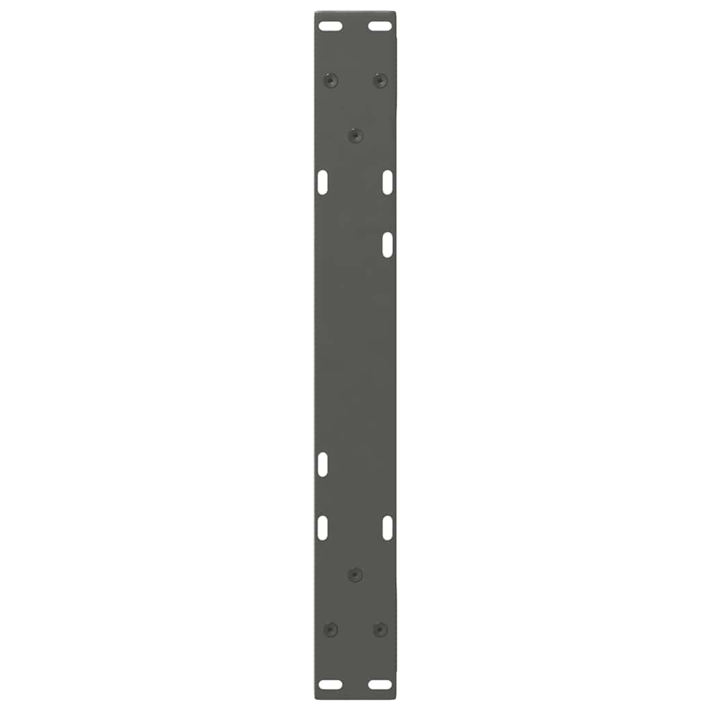 Salongbordben 2 stk antrasitt 50x(30-31,3) cm stål