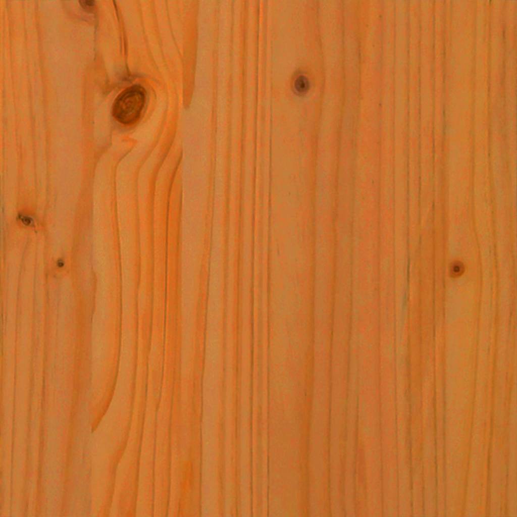 Utendørs benk med lagring Brun 119 x 44 x 76 cm Massiv furu