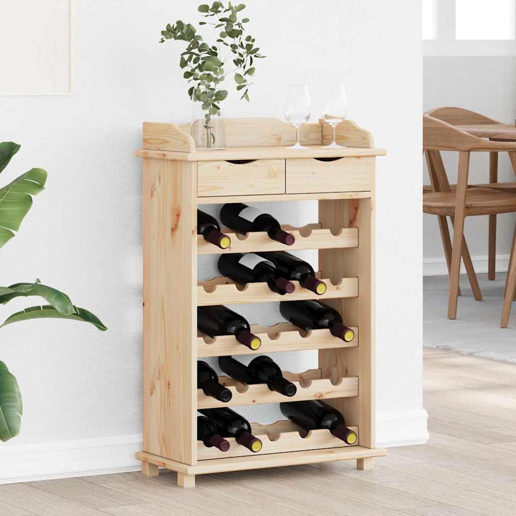 Vinhylle Naturlig 58 x 28 x 90 cm Massiv Furu