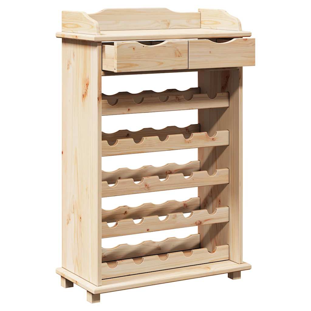Vinhylle Naturlig 58 x 28 x 90 cm Massiv Furu