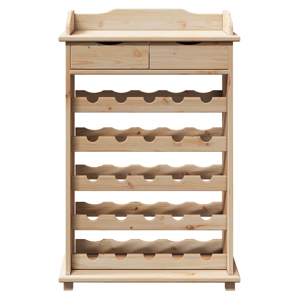 Vinhylle Naturlig 58 x 28 x 90 cm Massiv Furu