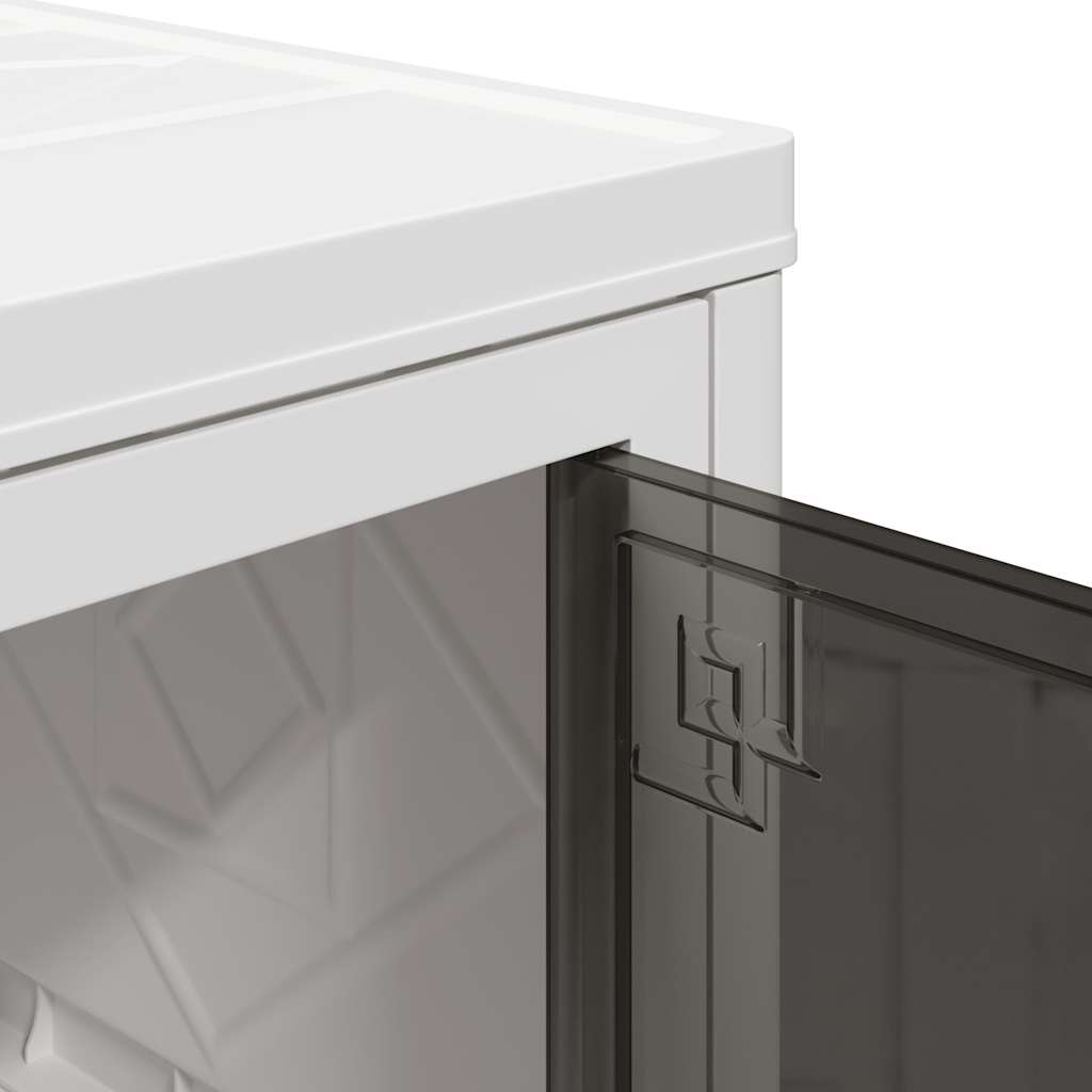 Oppbevaringsboks stablebar med hjul 5-lags 75 L 64x40x179 cm