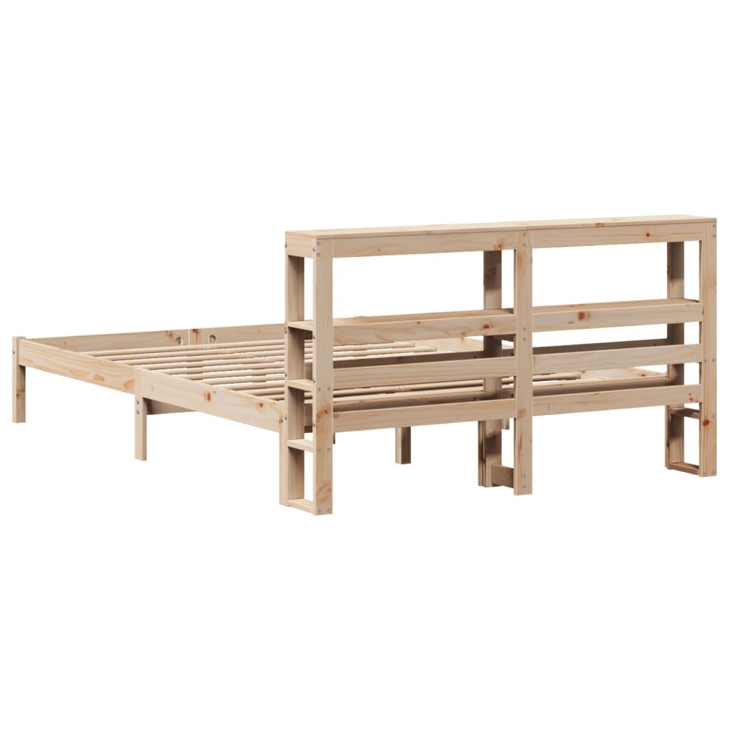 Sengeramme uten madrass 140x200 cm heltre furu