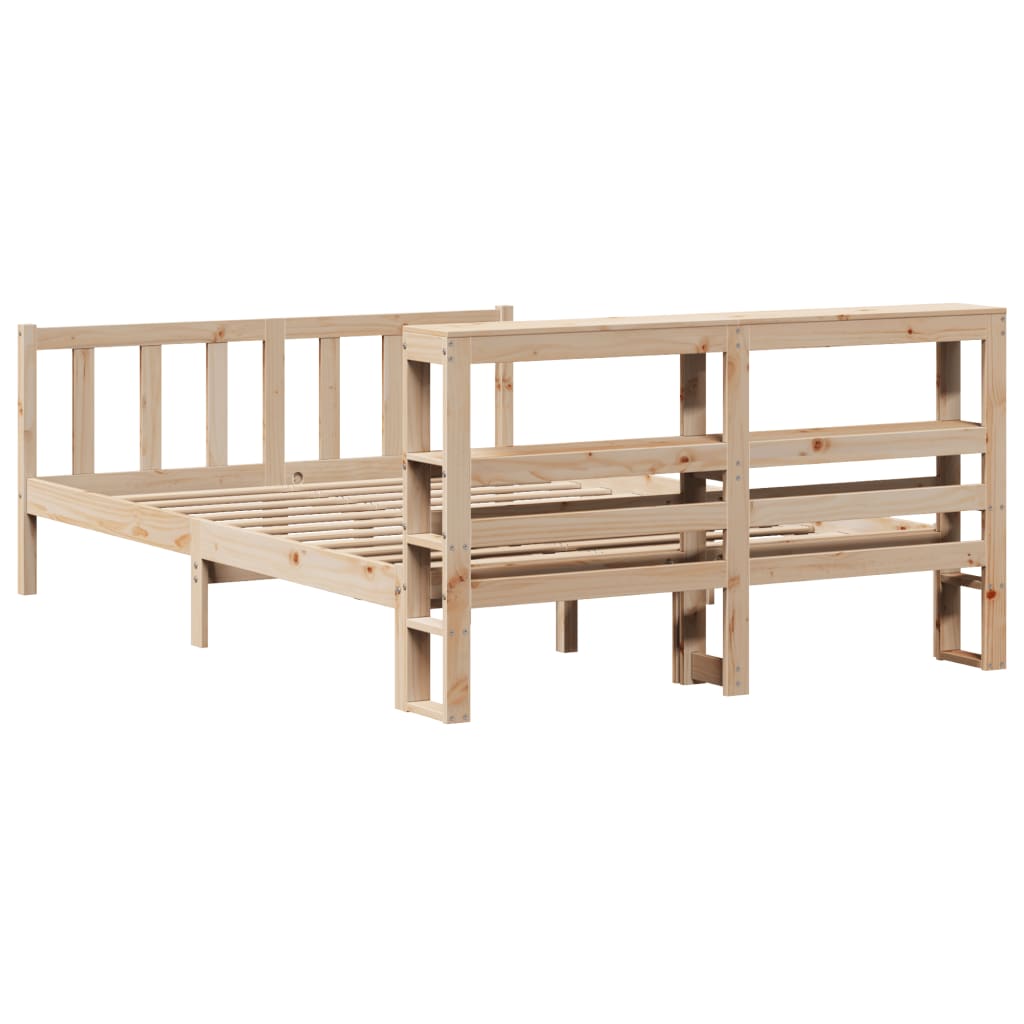 Sengeramme uten madrass 140x200 cm heltre furu