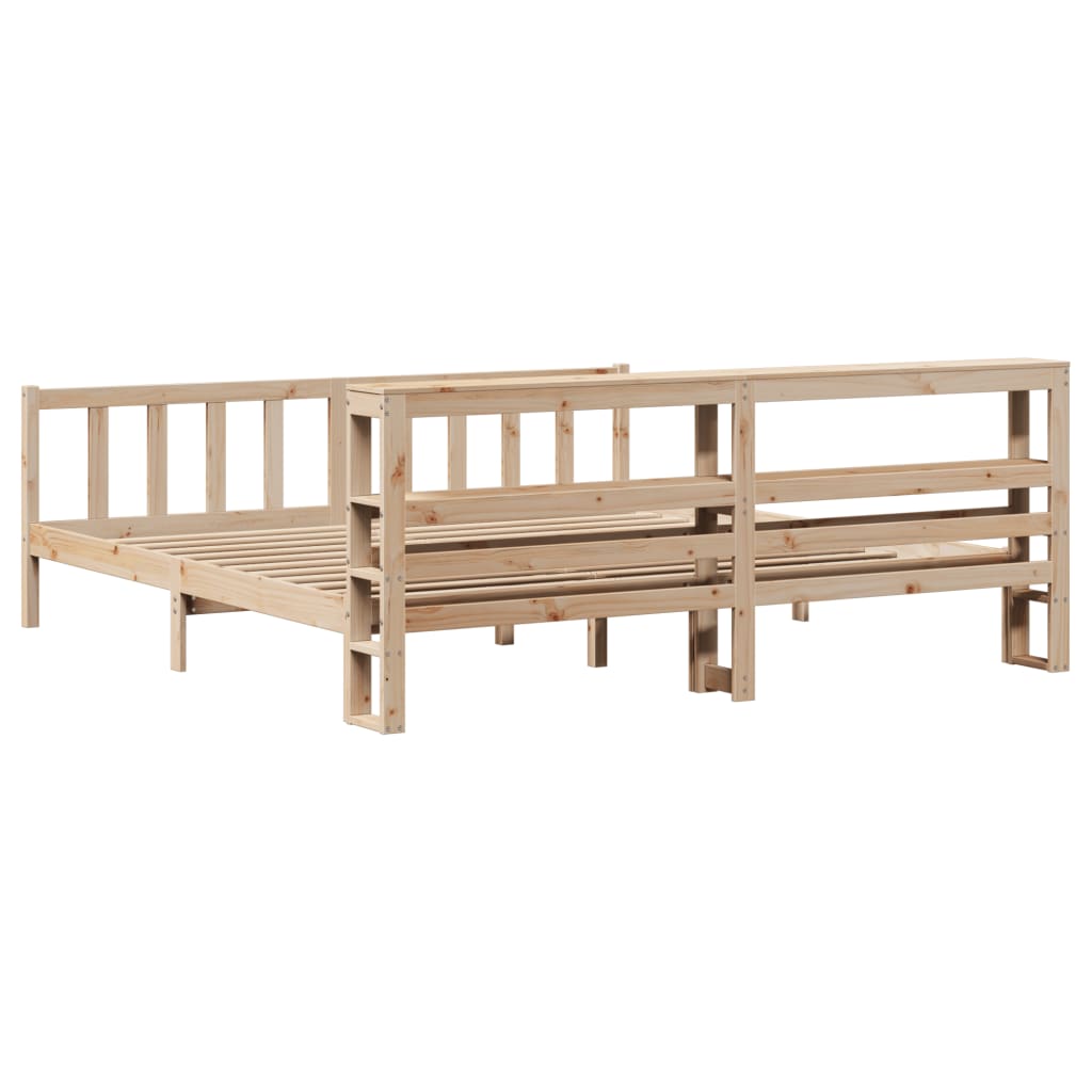 Sengeramme uten madrass 180x200 cm heltre furu