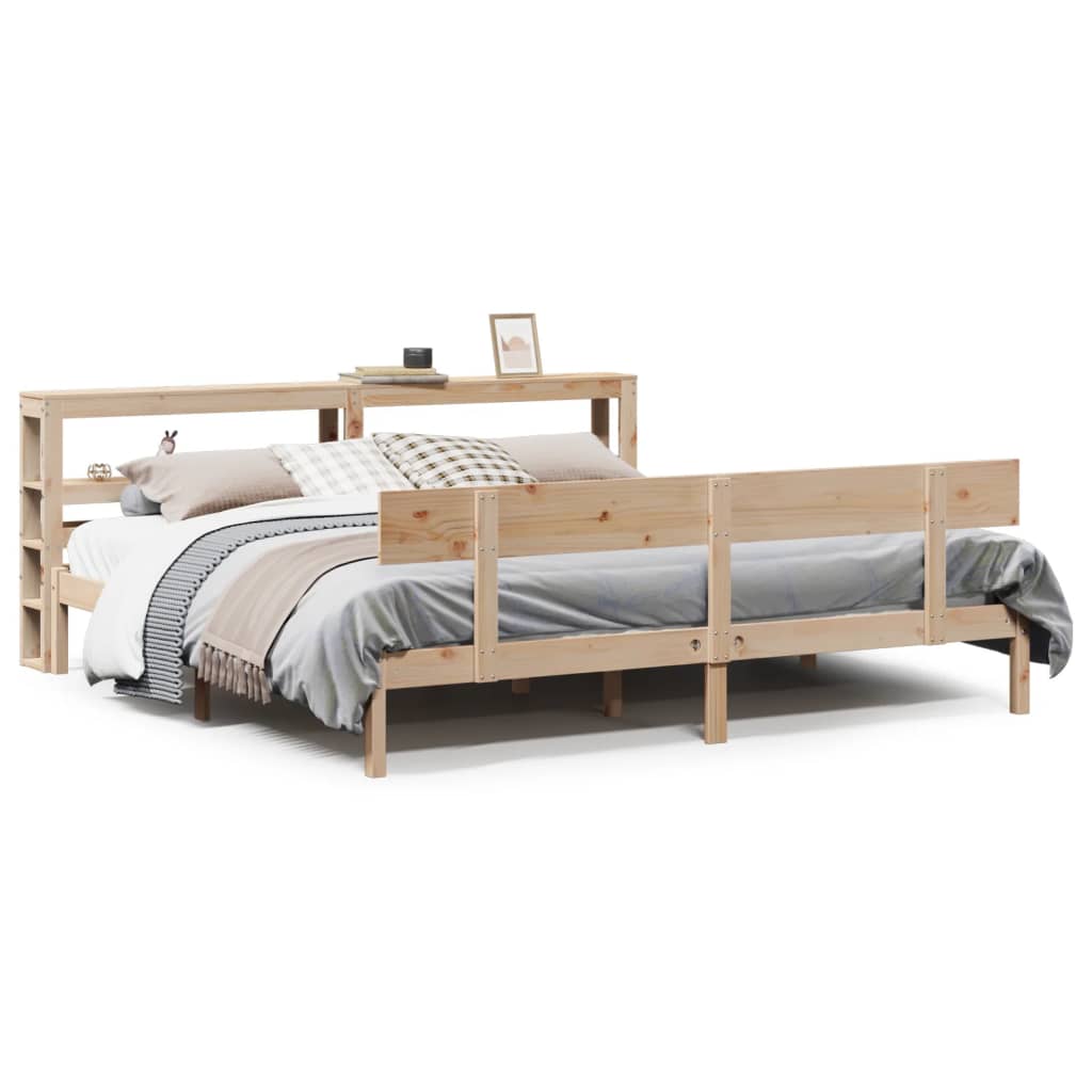 Sengeramme uten madrass 180x200 cm heltre furu
