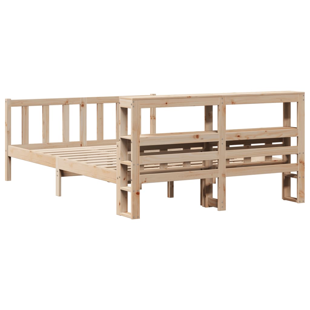 Sengeramme uten madrass 160x200 cm heltre furu