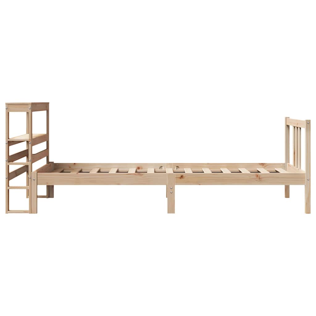 Sengeramme med hodegavl 75x190 cm heltre furu
